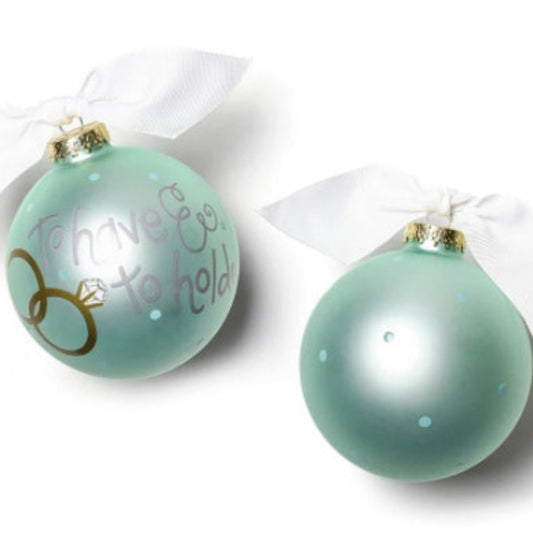 Coton Colors To Have and To Hold Ornament
