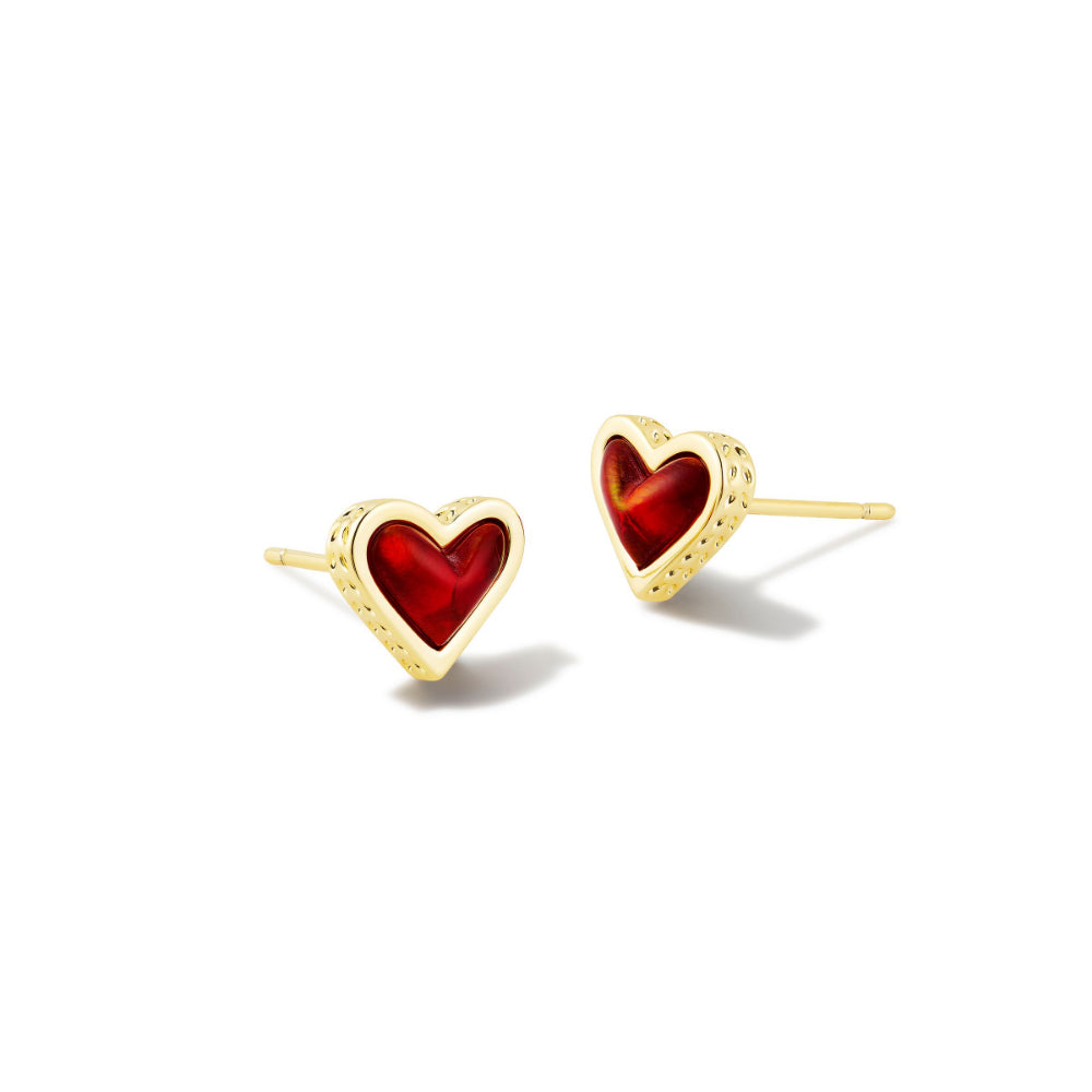 Kendra Scott Framed Ari Heart Stud Earrings