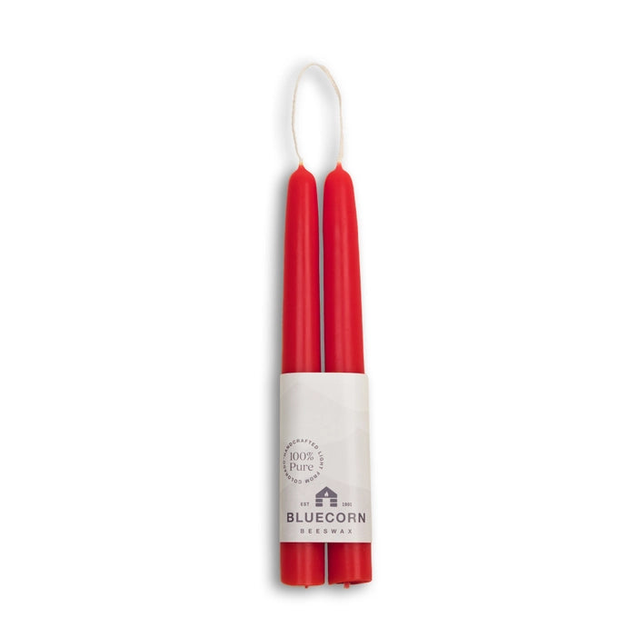 8" Beeswax Taper Candles