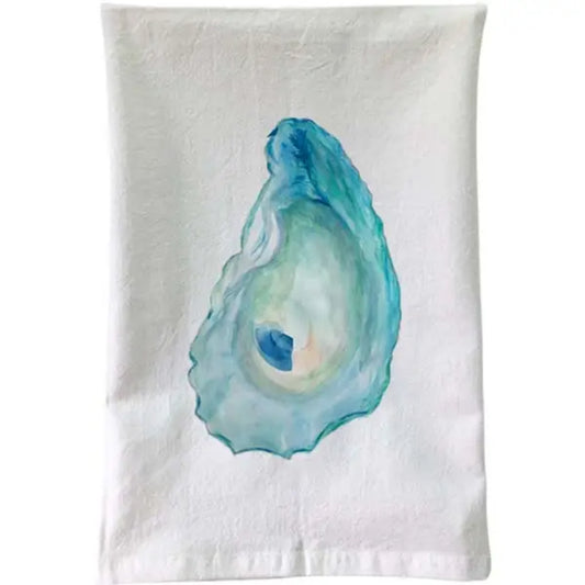 Oyster Flour Sack Towel