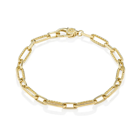 Tacori Allure 18k Gold Link Bracelet
