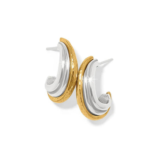 Brighton Ferrara Deco Small Hoop Earrings
