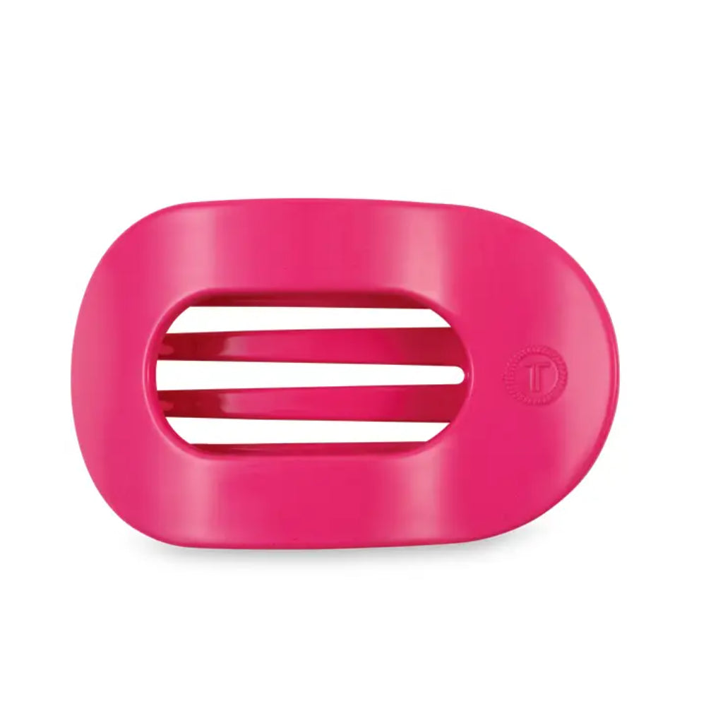 TELETIES Flat Round Large Hair Clip