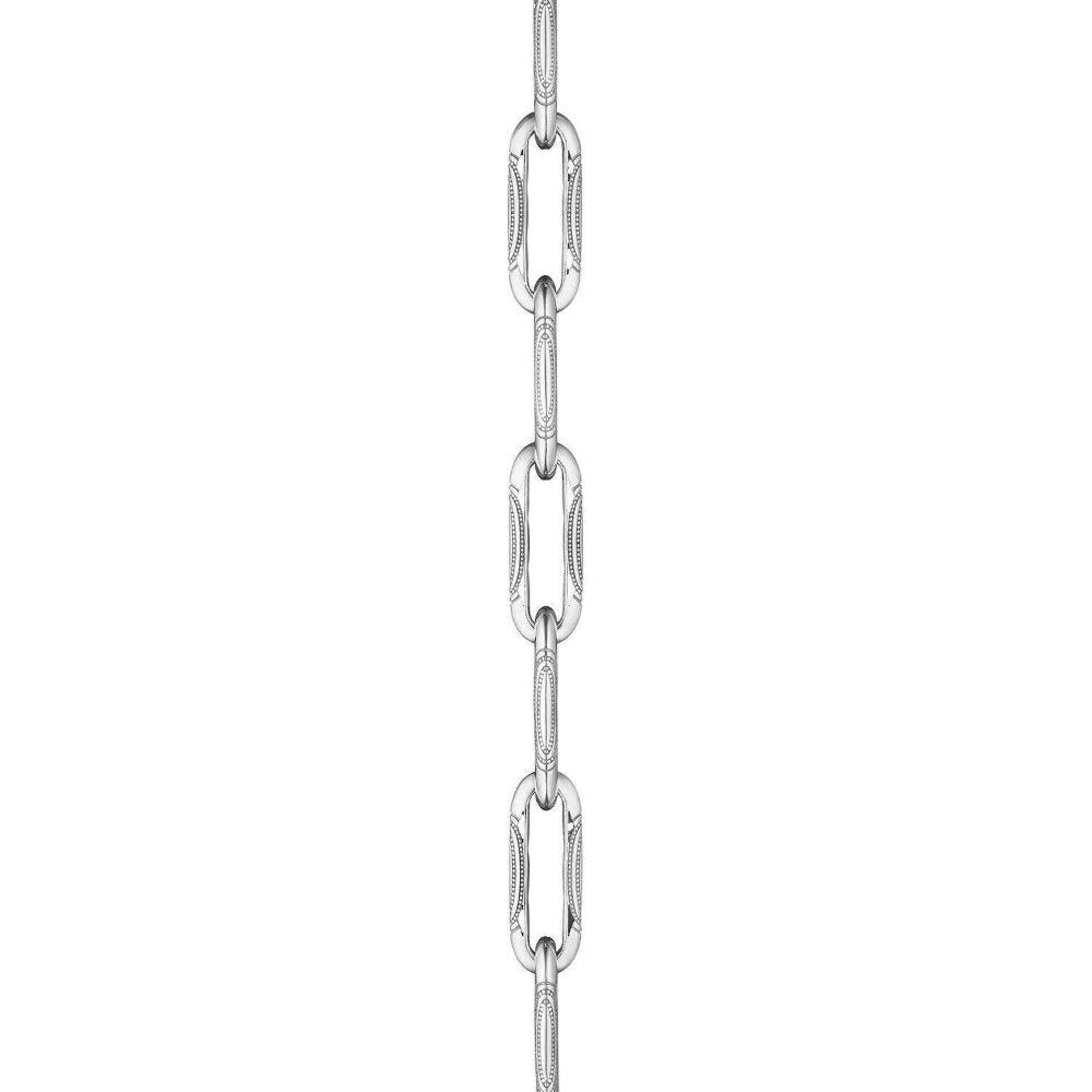 Tacori Crescent Eclipse Silver Large Link Necklace
