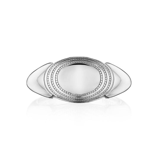 Tacori Crescent Eclipse Silver Domed Ring