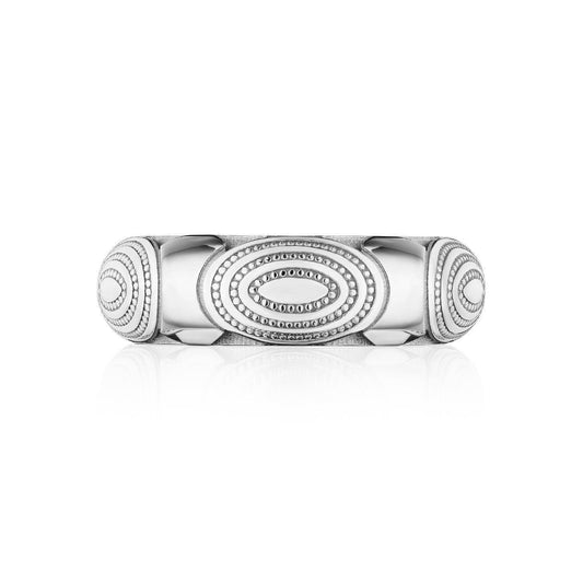 Tacori Crescent Eclipse Silver Ring