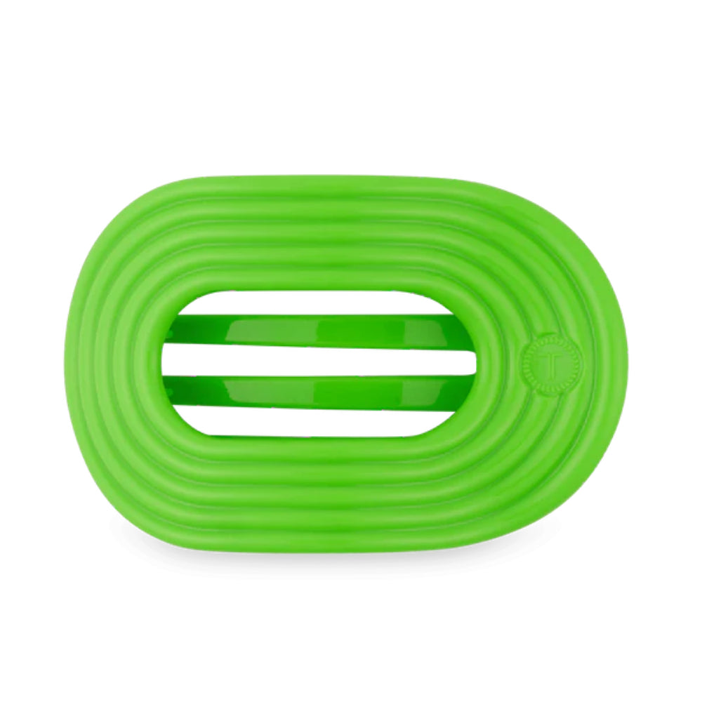 TELETIES Flat Round Hair Clip - Glow For It