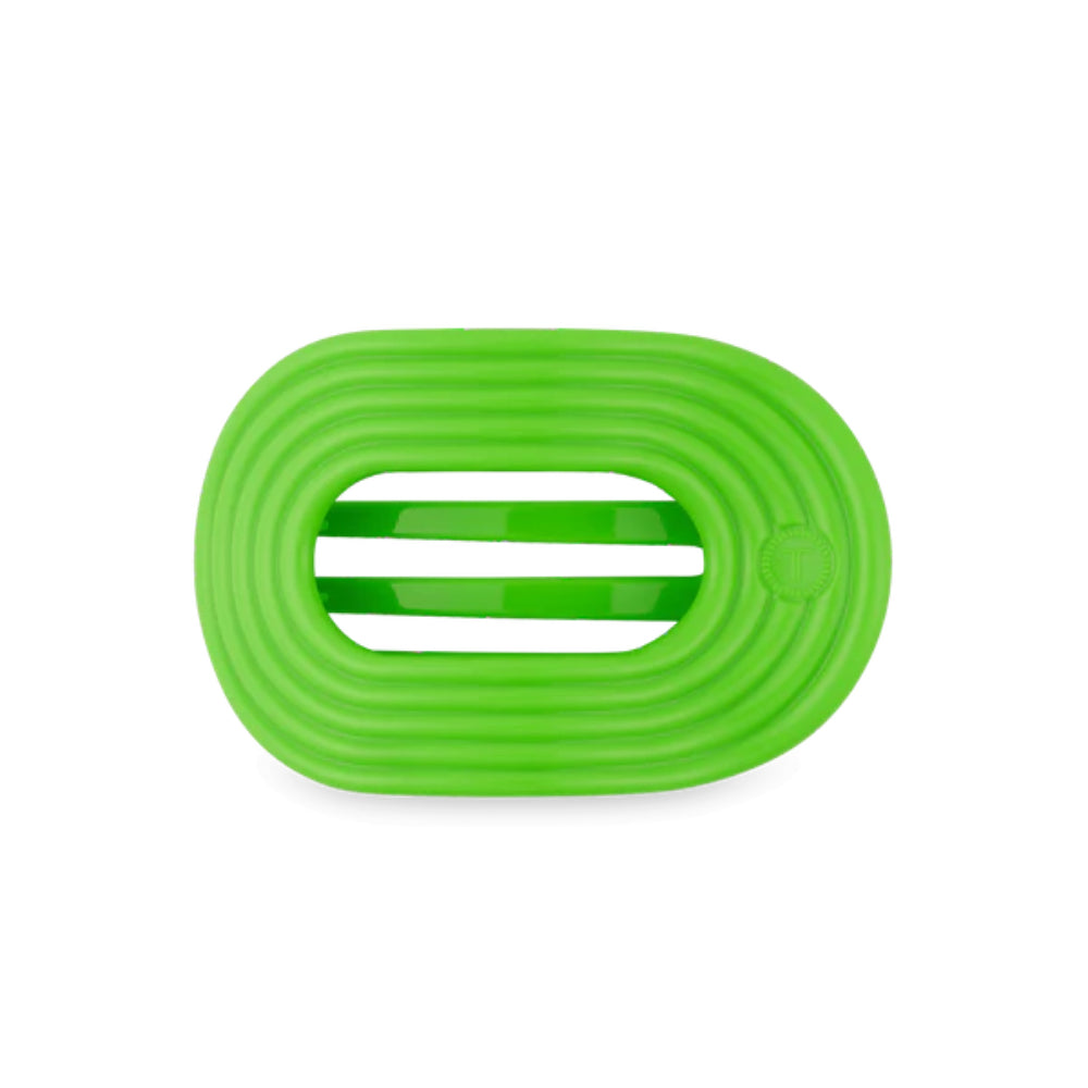 TELETIES Flat Round Hair Clip - Glow For It