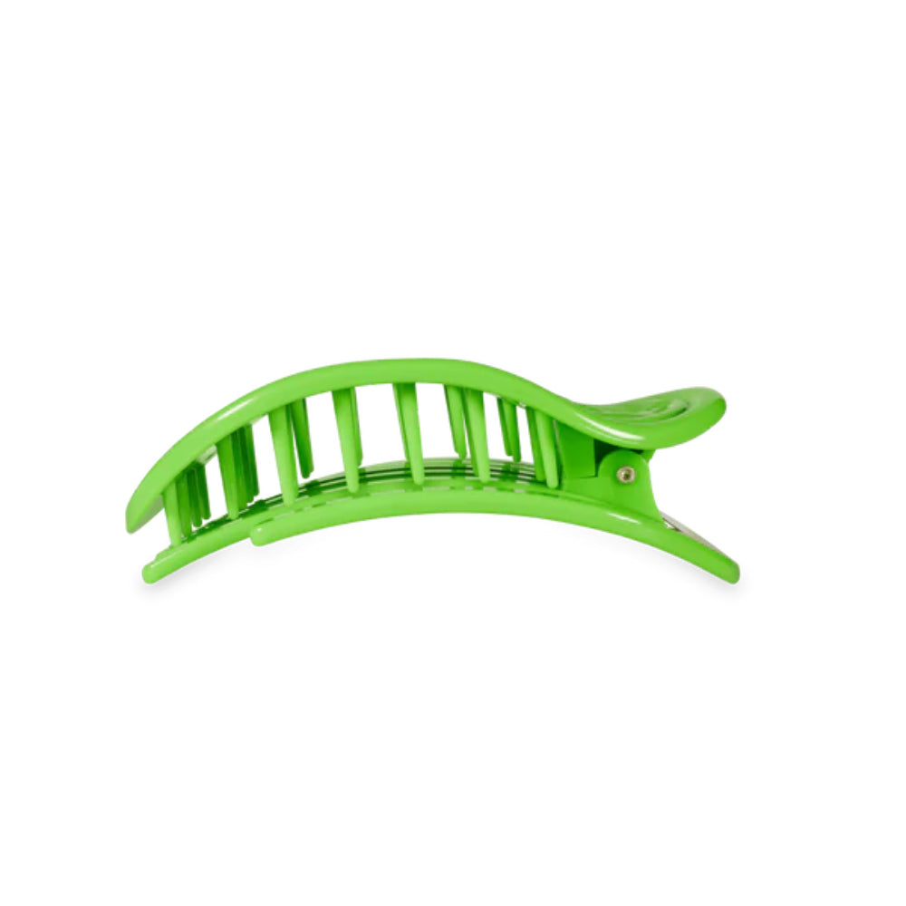 TELETIES Flat Round Hair Clip - Glow For It