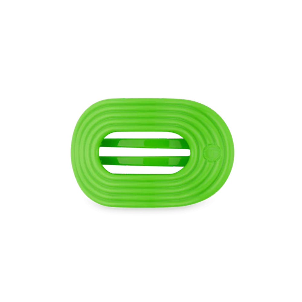 TELETIES Flat Round Hair Clip - Glow For It