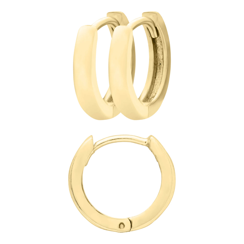 Children's 14k Gold Hoop Earrings