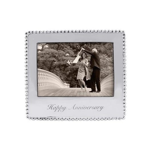 Mariposa Happy Anniversary Beaded Frame - 5x7