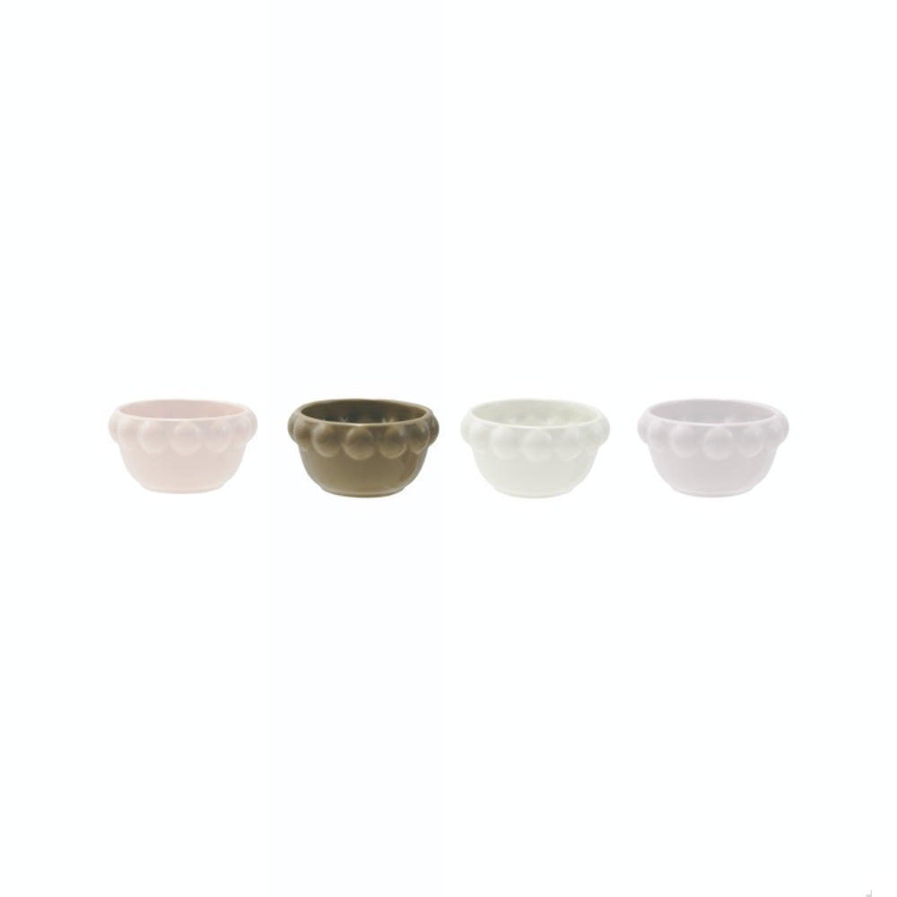 Hazel Mazel Stoneware Bowl with Ball Rim