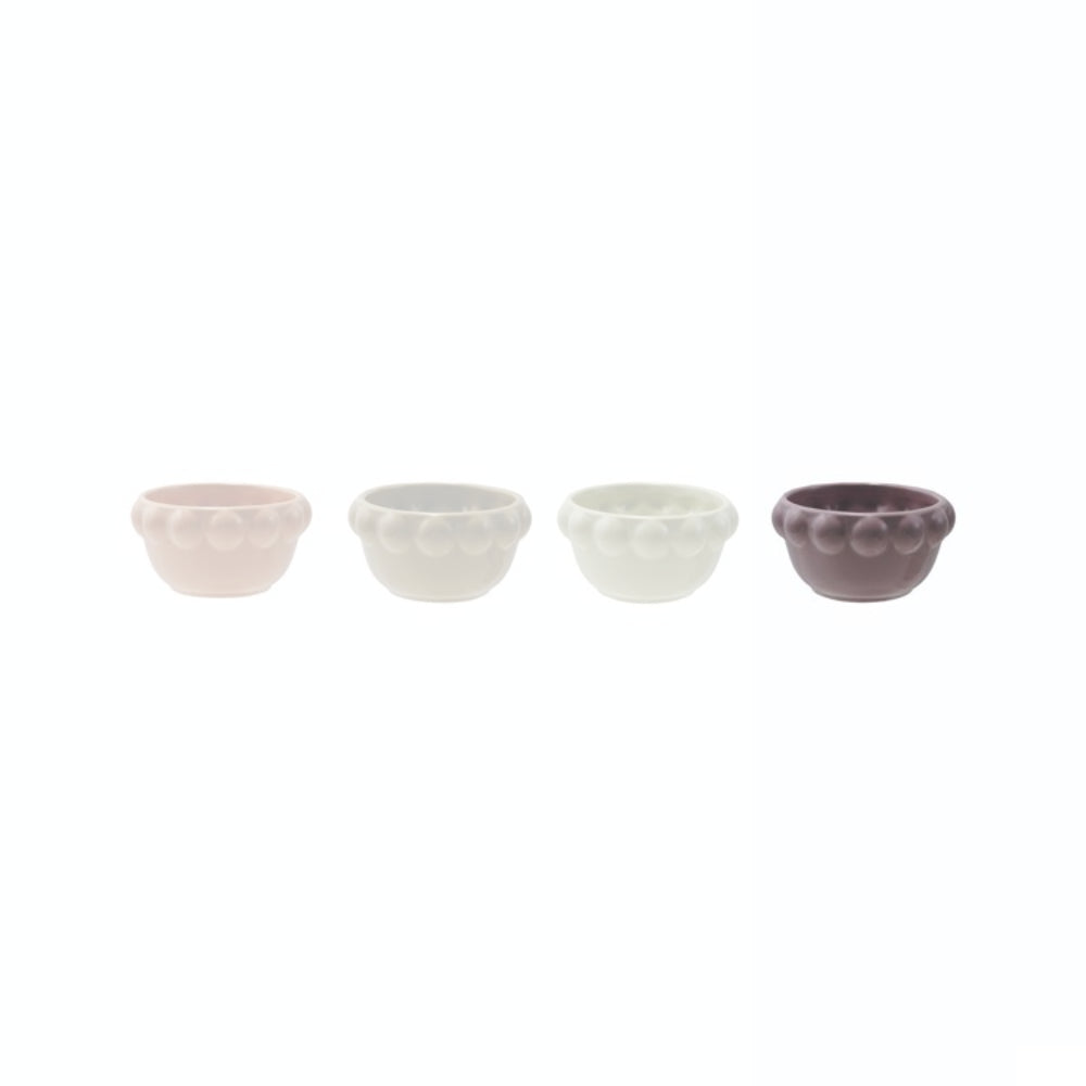 Hazel Mazel Stoneware Bowl with Ball Rim