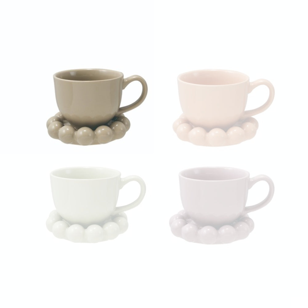 Taupe Ceramic Cup