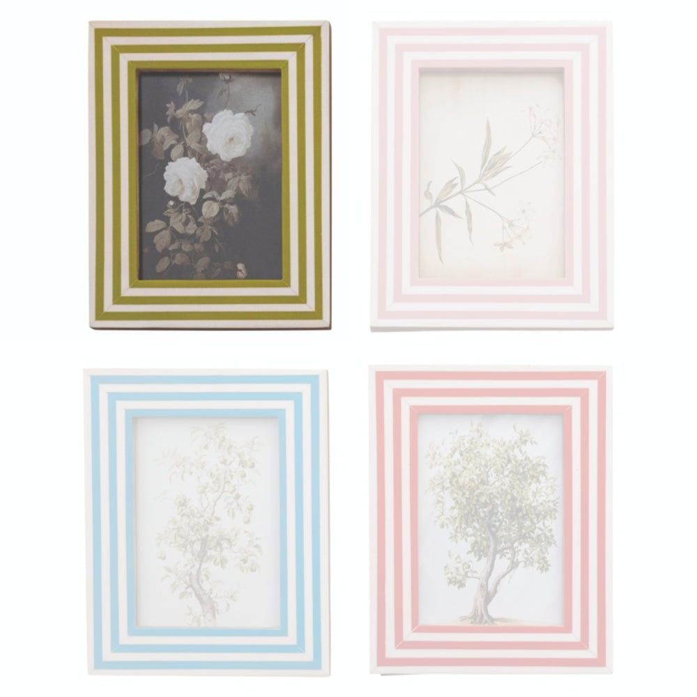 Hazel Mazel 5x7 Resin Stripe Photo Frame