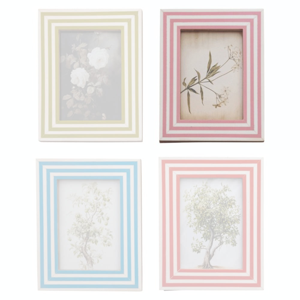 Hazel Mazel 5x7 Resin Stripe Photo Frame