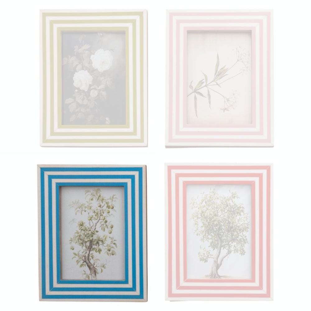 Hazel Mazel 5x7 Resin Stripe Photo Frame