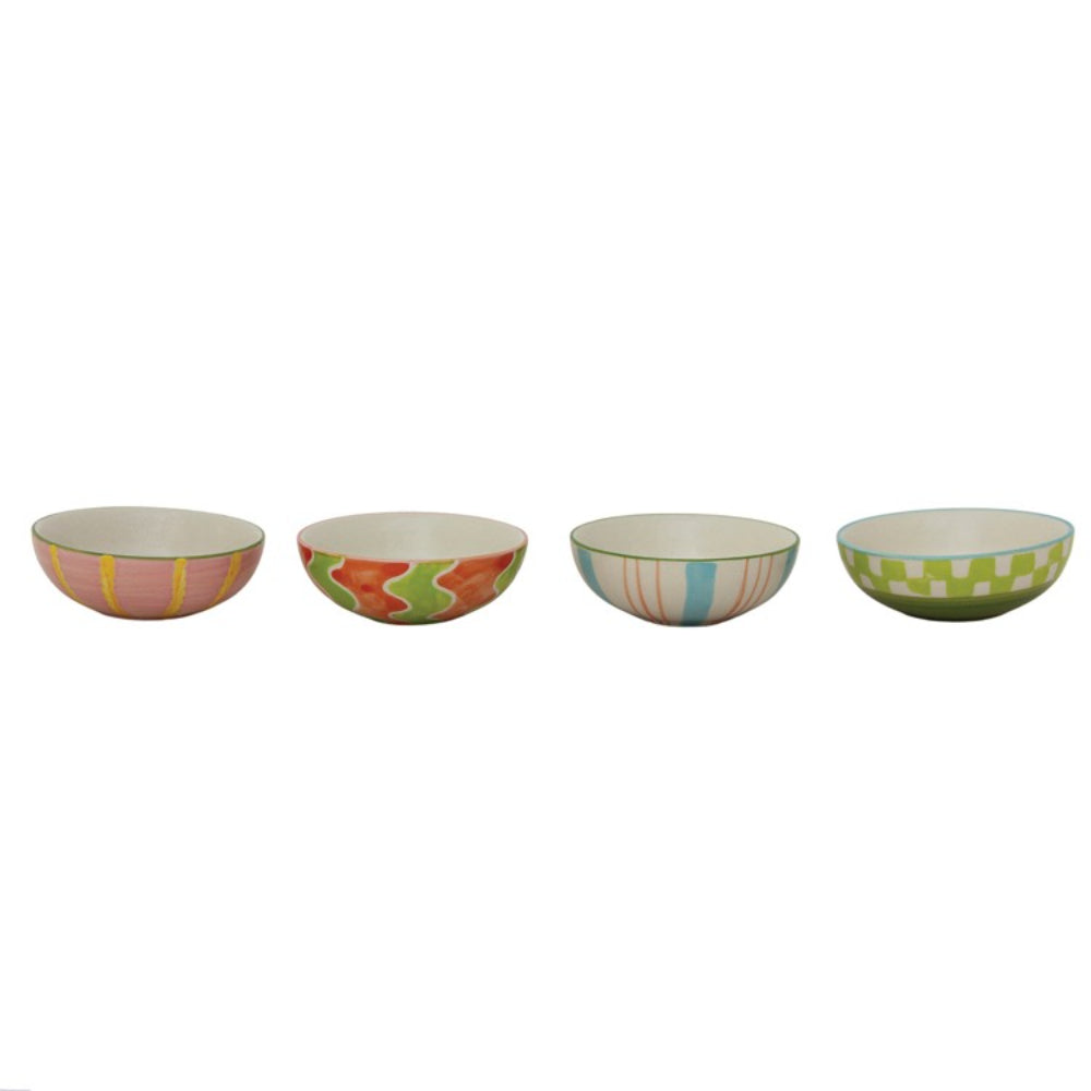 Hazel Mazel Stoneware Dish with Pattern