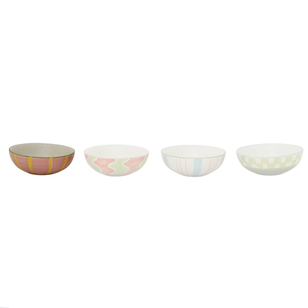 Hazel Mazel Stoneware Dish with Pattern