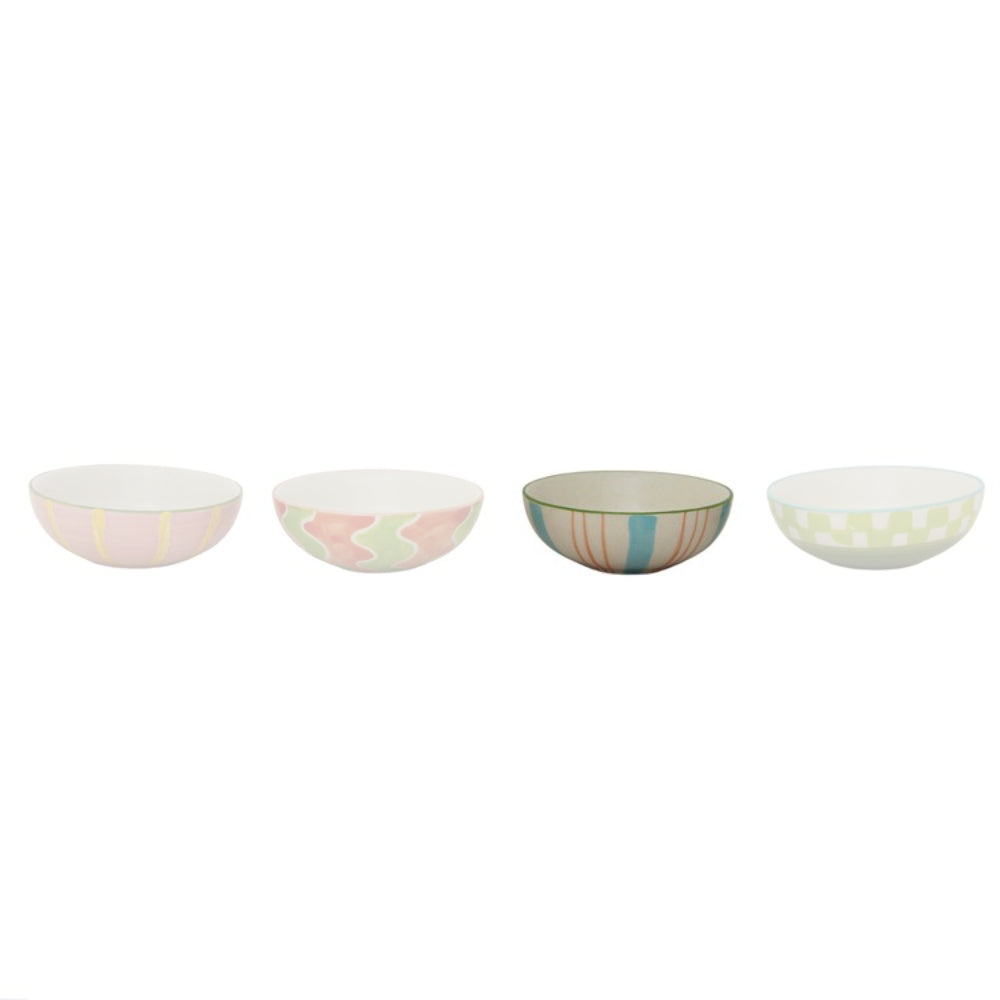 Hazel Mazel Stoneware Dish with Pattern