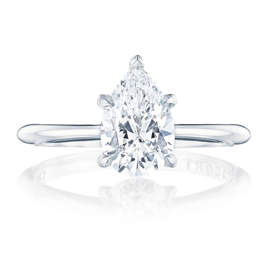 Tacori Founder's Collection Pear Solitaire Engagement Ring
