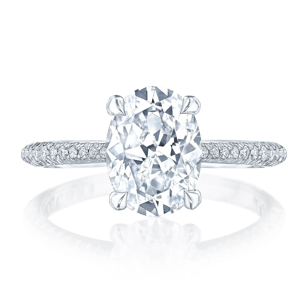 Tacori Founder's Collection Oval Solitaire Engagement Ring
