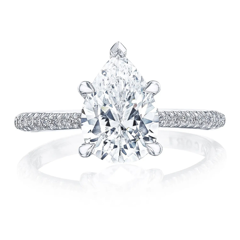 Tacori Founder's Collection Pear Solitaire Engagement Ring