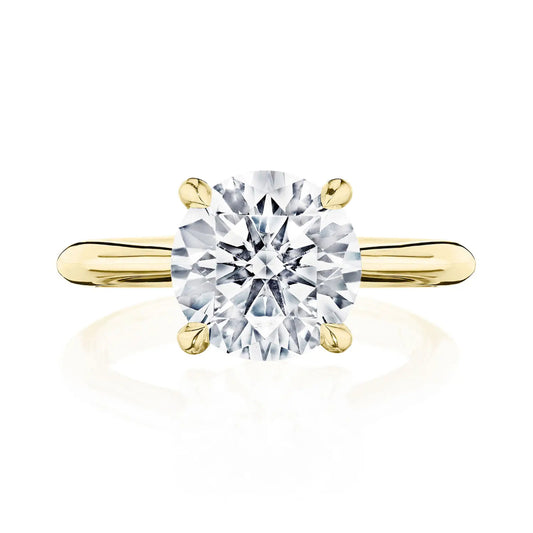 Tacori 18k Royal T Round Solitaire Engagement Ring