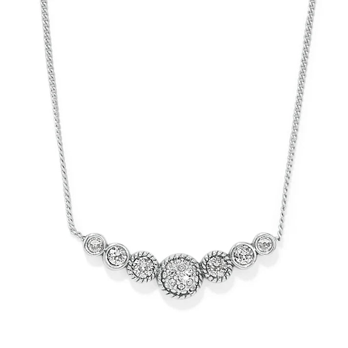 Brighton Illumina Celeste Bar Necklace - Silver