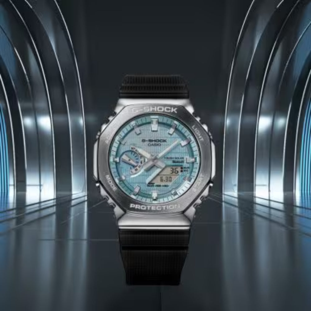 G-Shock G-Steel 2100 Series Black Resin Watch