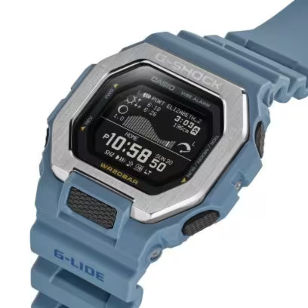 G-Shock G-Glide Smartphone Linked Resin Watch, GBX100-2A