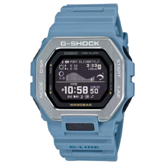 G-Shock G-Glide Smartphone Linked Resin Watch, GBX100-2A