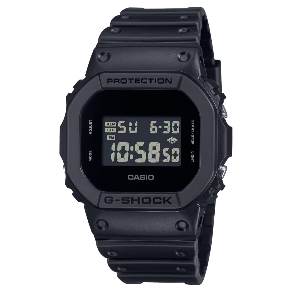 G-Shock Digital 5600 Series Black Resin Watch