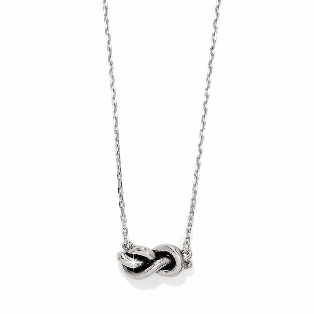 Brighton Interlok Single Knot Petite Necklace