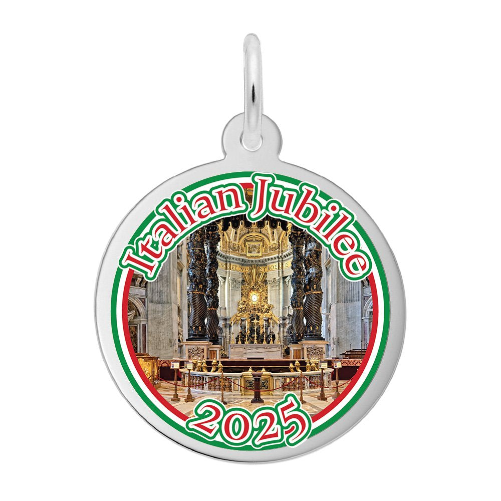 Silver Pendant depicting the Altar of St. Peter's Basilica