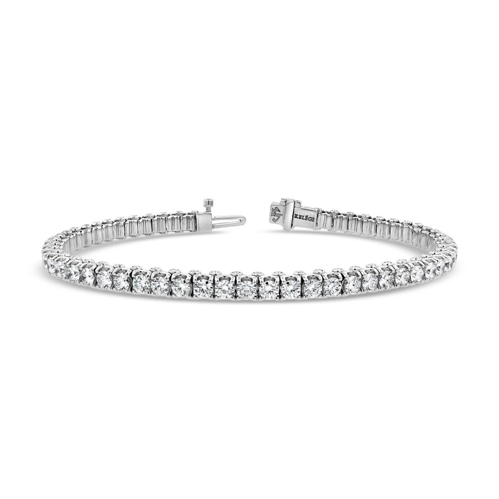 Jack Kelege 18k Diamond Tennis Bracelet
