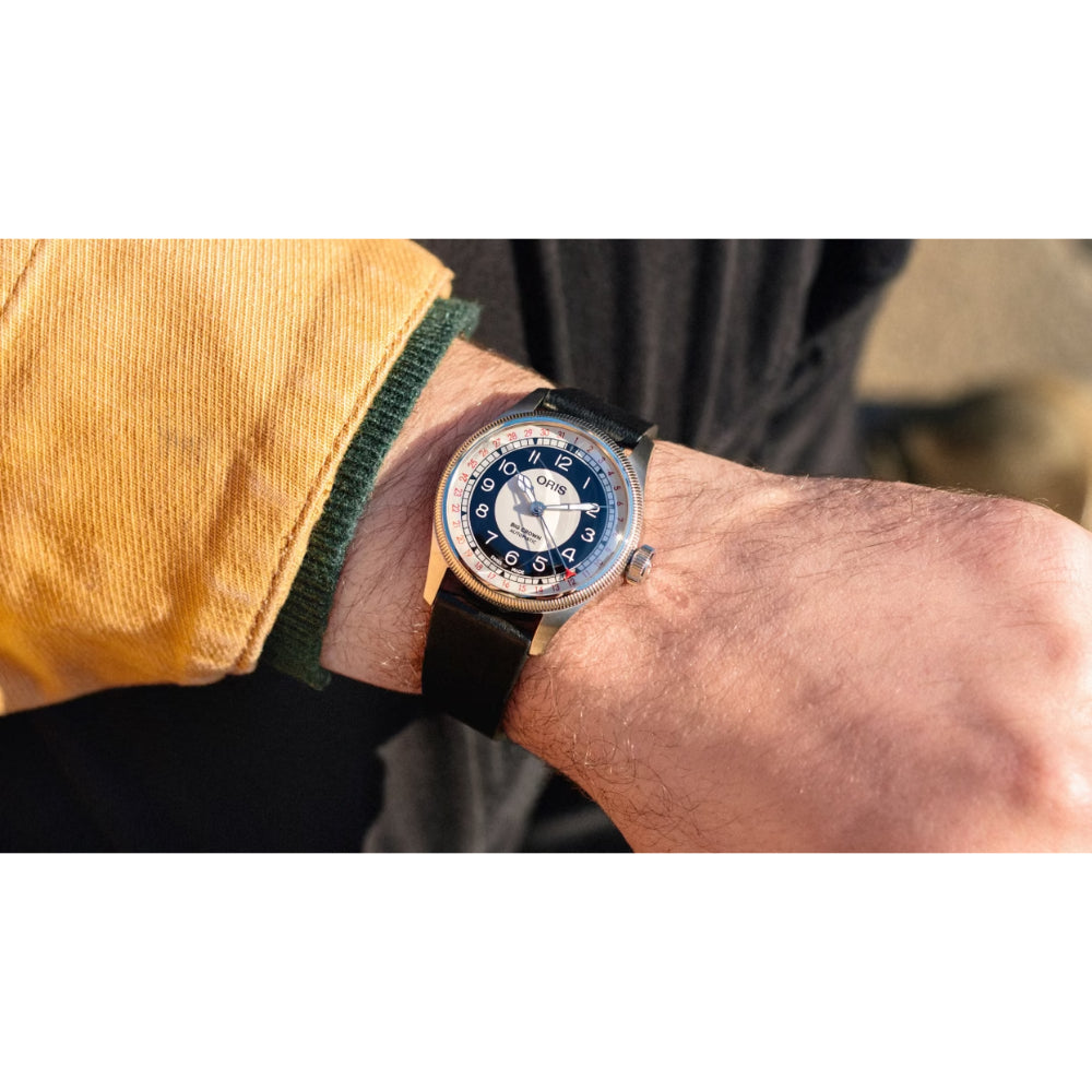 Oris Big Crown Pointer Date Bullseye 38mm Automatic Watch