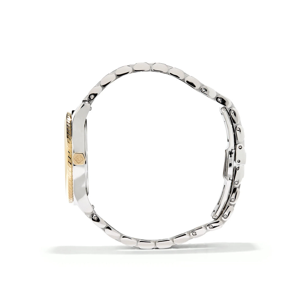 Kendra Scott Alex Two Tone Stainless Steel 35mm Watch