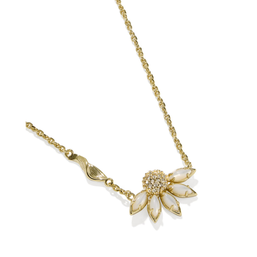 Kendra Scott Anya Flower Short Pendant Necklace