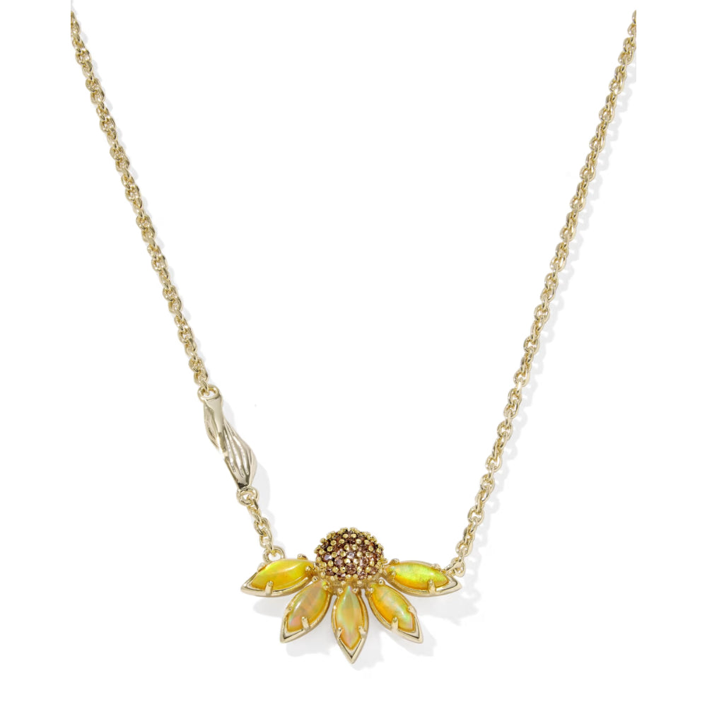 Kendra Scott Anya Flower Short Pendant Necklace