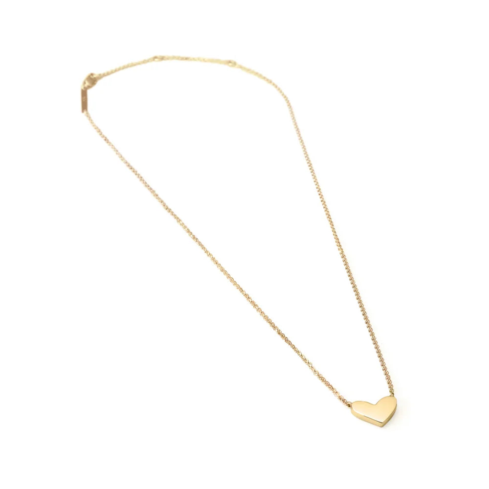 Kendra Scott Ari Heart Short Pendant Necklace in 18k Gold Vermeil