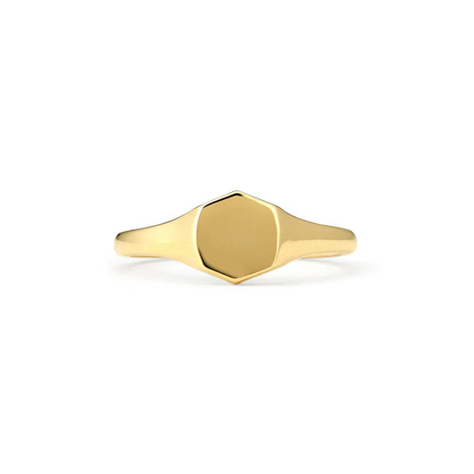 Kendra Scott Davis Signet Ring in 18k Gold Vermeil