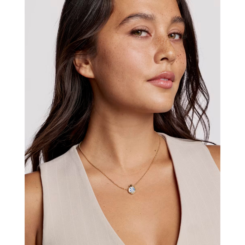 Kendra Scott Dreidel Short Pendant Necklace