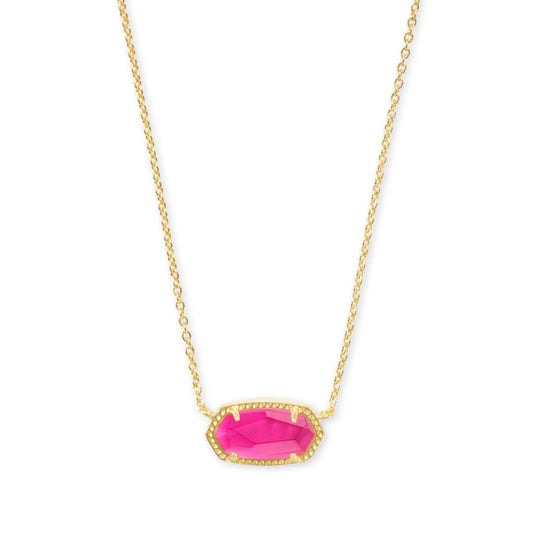 Kendra Scott Elisa Pendant Necklace in Azalea Illusion