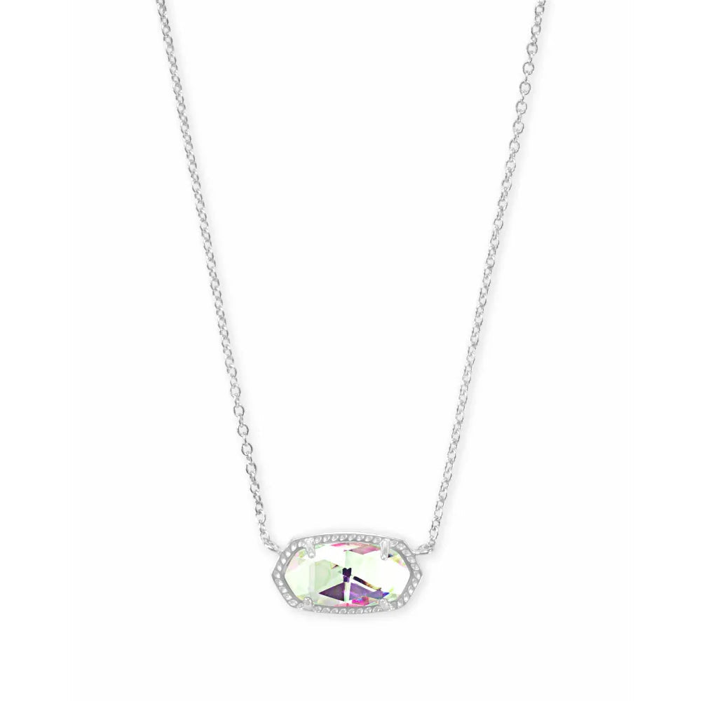 Kendra Scott Elisa Pendant Necklace in Dichroic Glass