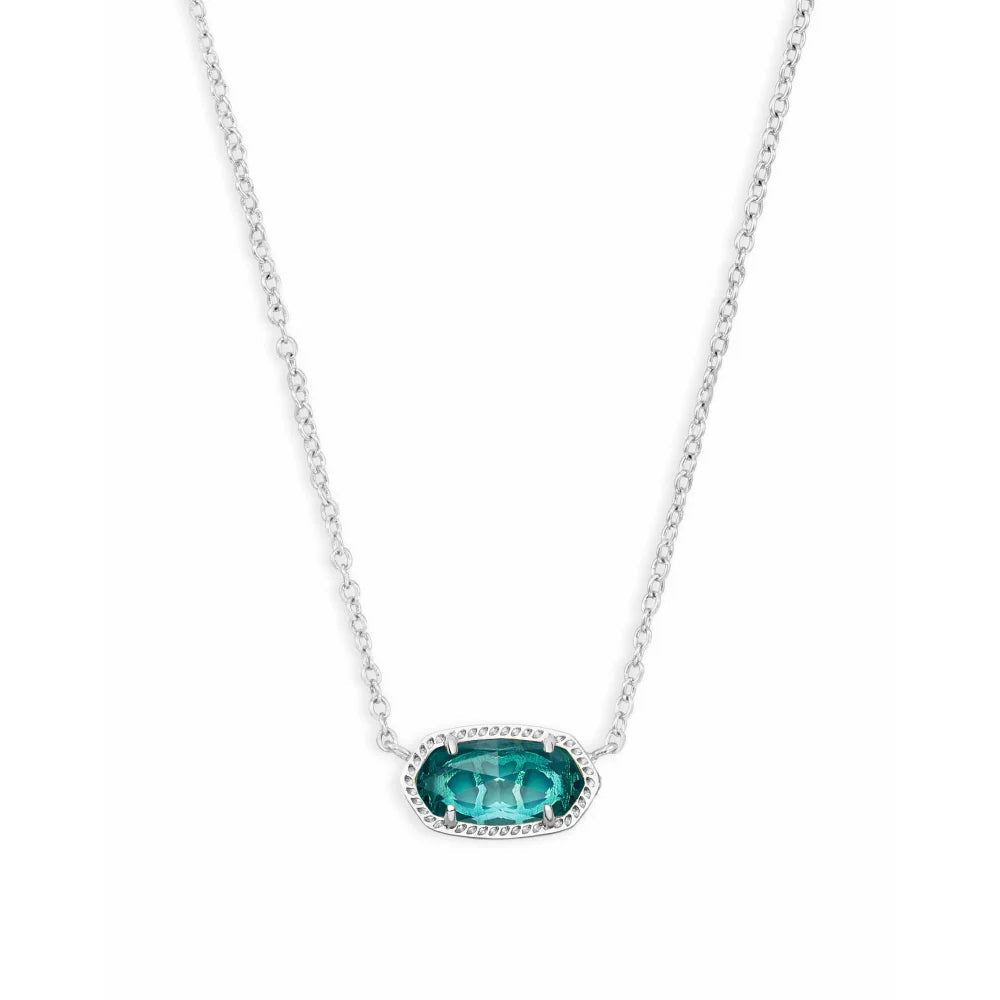 Kendra Scott Elisa Pendant Necklace in London Blue