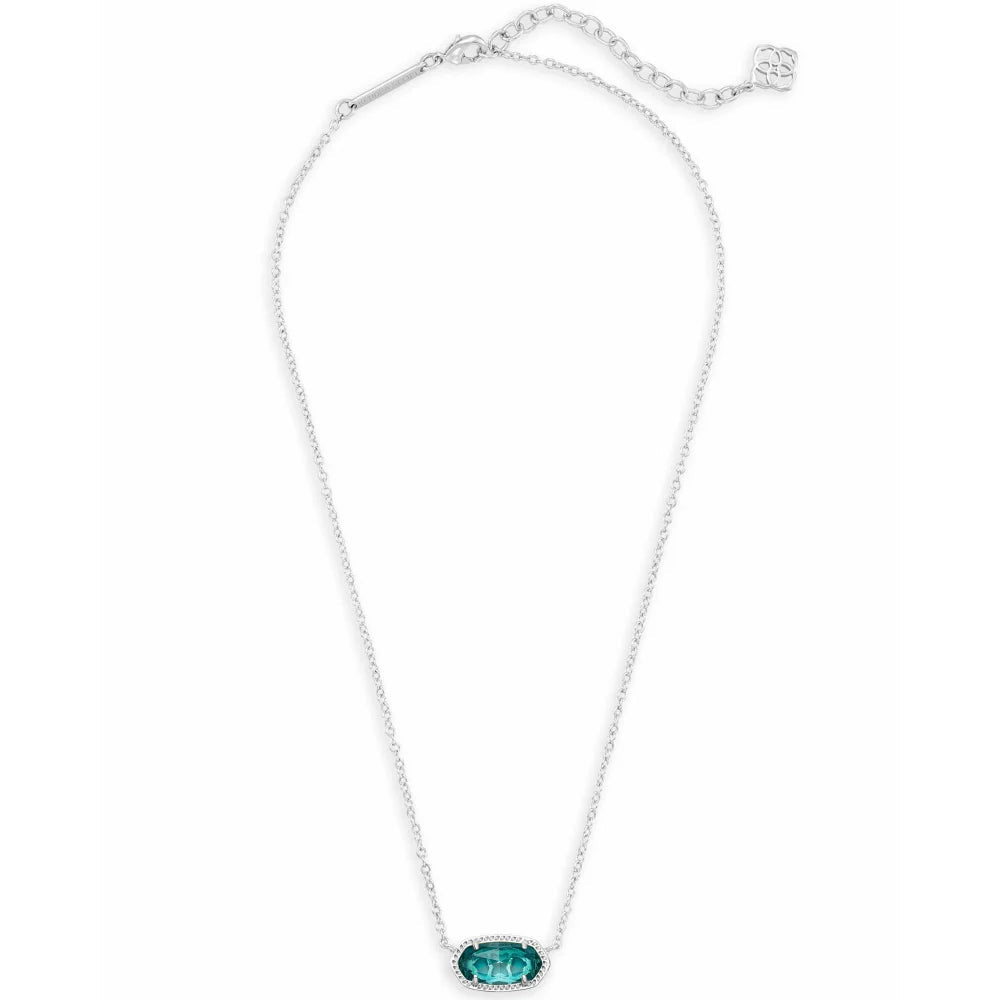 Kendra Scott Elisa Pendant Necklace in London Blue