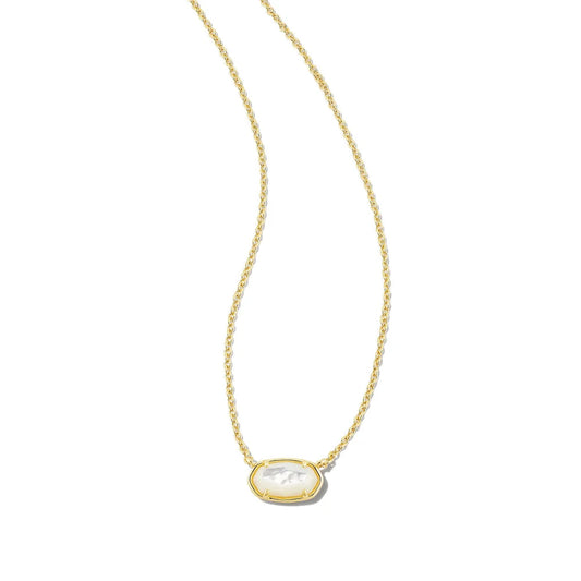 Kendra Scott Grayson Gold Short Pendant Necklace