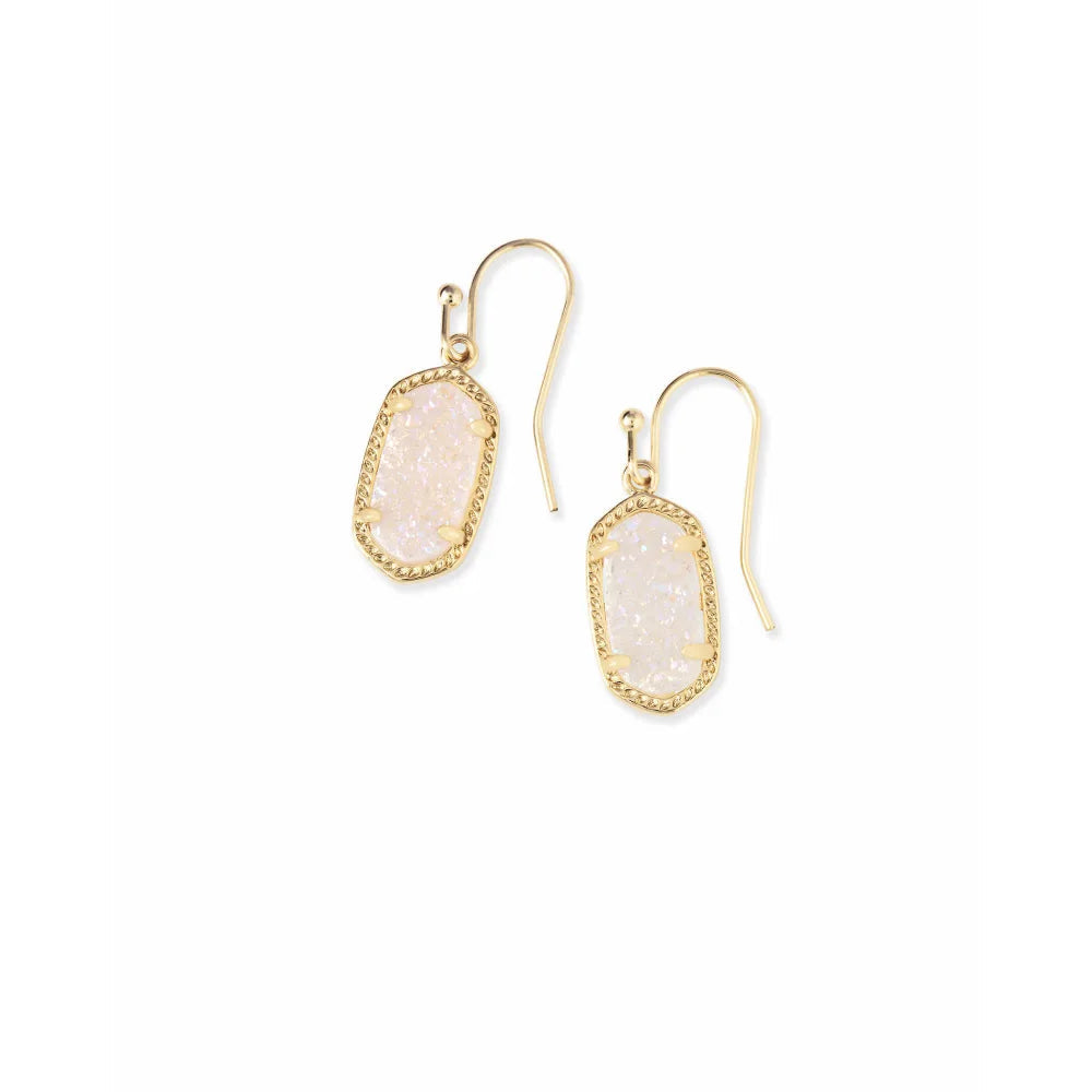 Kendra Scott Lee Drop Earrings in Iridescent Drusy